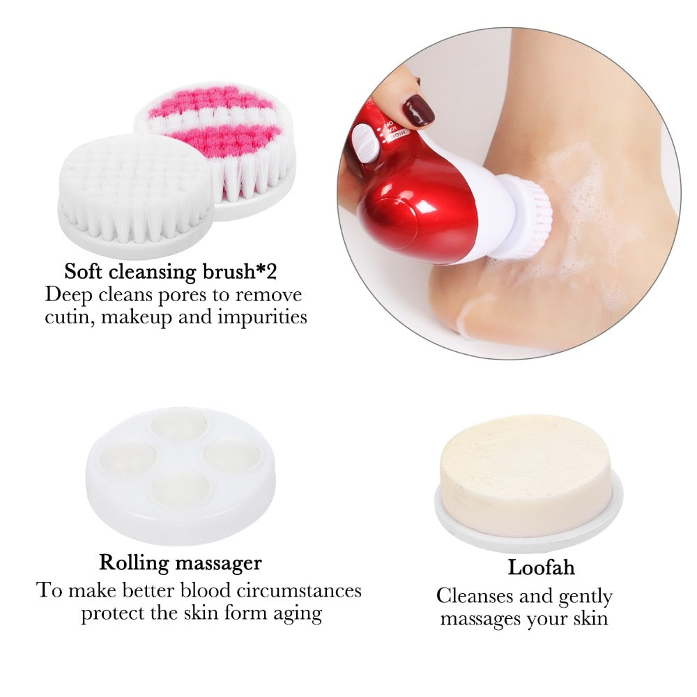 11 In 1 Facial Cleansing Brush