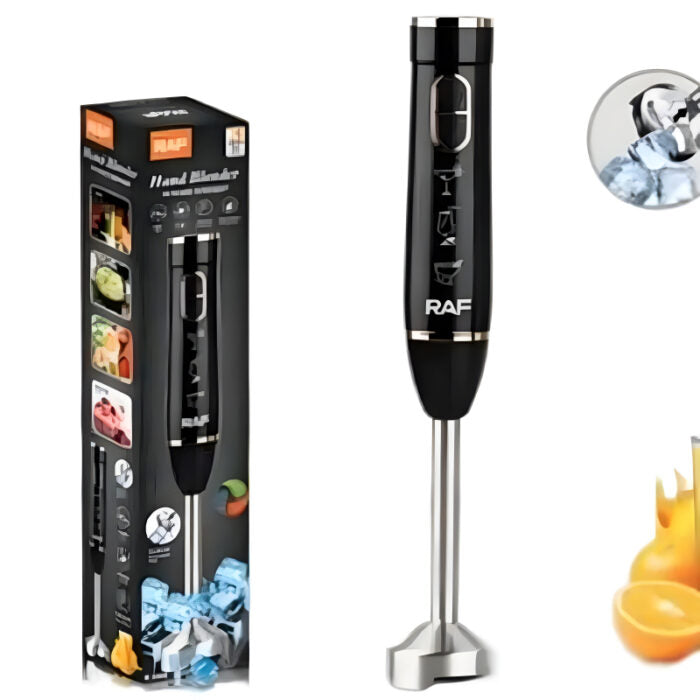 R.320B RAF 4-Blade Fast Start 2-Speed Level 800W Electric Hand Blender