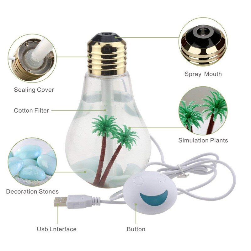 Bulb Essential Oil Humidifier