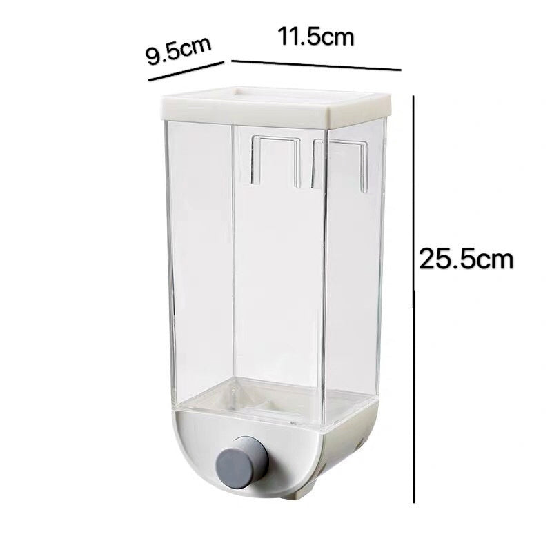 1500ml Transparent Grain Storage Box