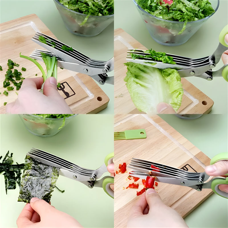 5-Layer Multifunctional  Kitchen Scissor