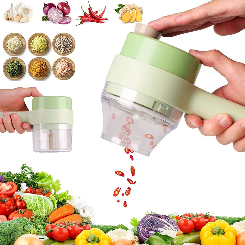 2 In 1 Multi-Functional Electric Handheld Chopper