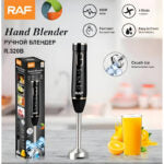 R.320B RAF 4-Blade Fast Start 2-Speed Level 800W Electric Hand Blender