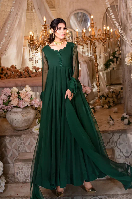 Heavy Full Flair Maxi + Dupatta + Trosuer