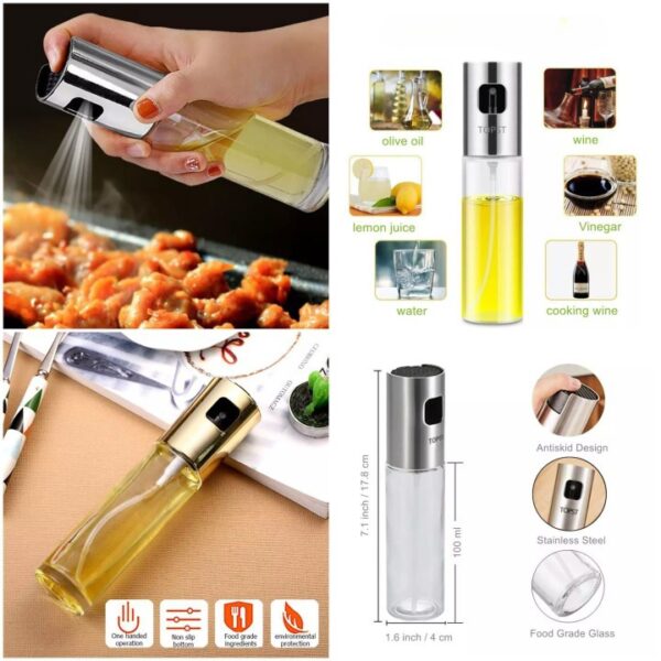 Cooking Oil Sprayer Glass Oil Spray Bottle