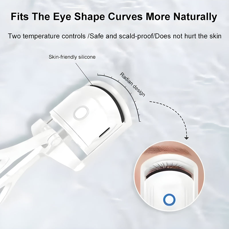 Compact and Rechargeable Mini Electric Eyelash Curler