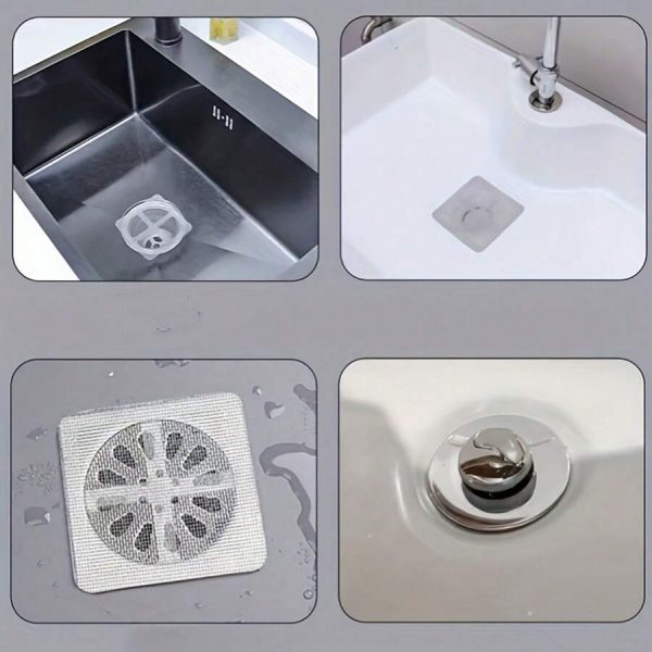 Multifunctional Sticker Drainer Netfor Bathroom, Kitchen Etc