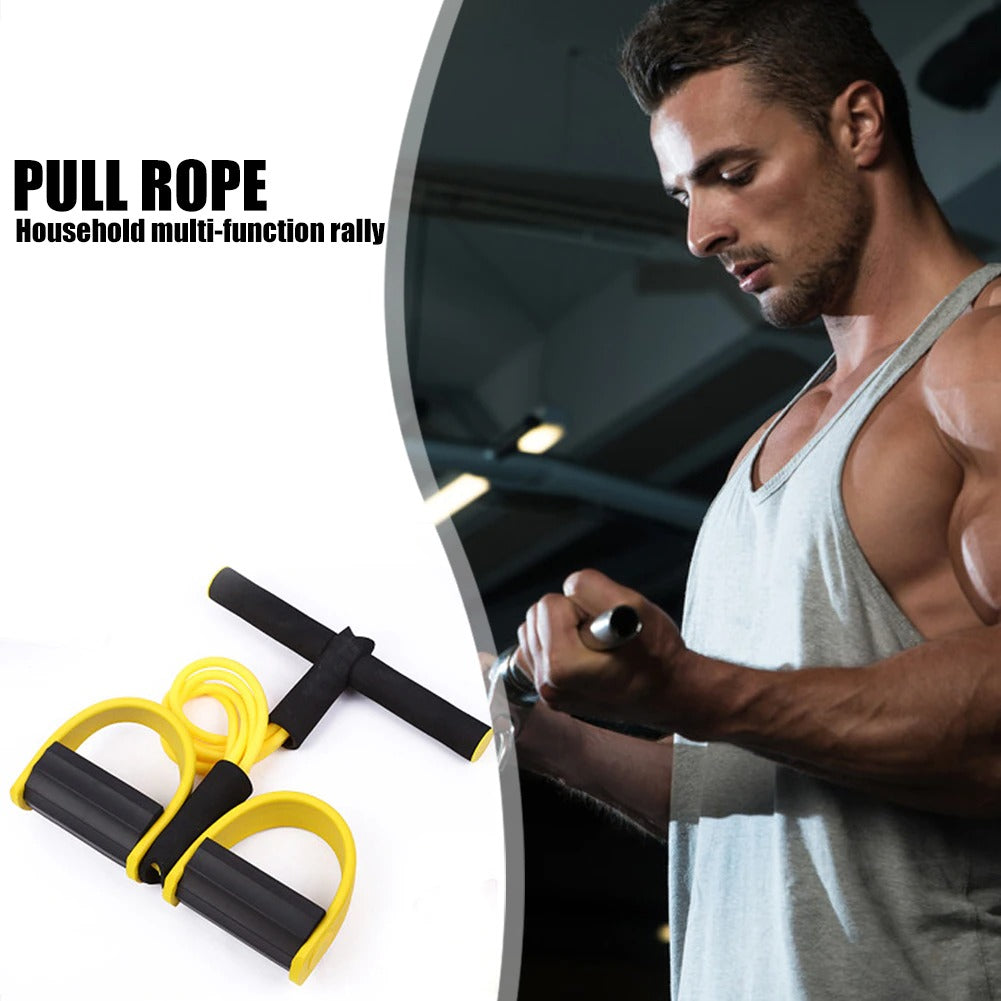 4 Tube Elastic Pull Rope Fitness Equipment